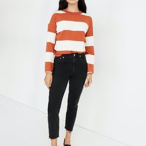 Madewell Petite-High Rise Slim Boyjean